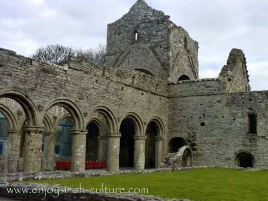 Abbey at Boyle, County Roscommon, church and bell tower.