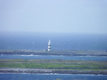 Bun Gabhla at the westernmost end of the island of Inis Mór, County Galway, Ireland.