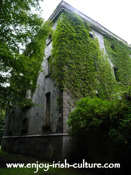 Moore Hall, County Mayo, Ireland.