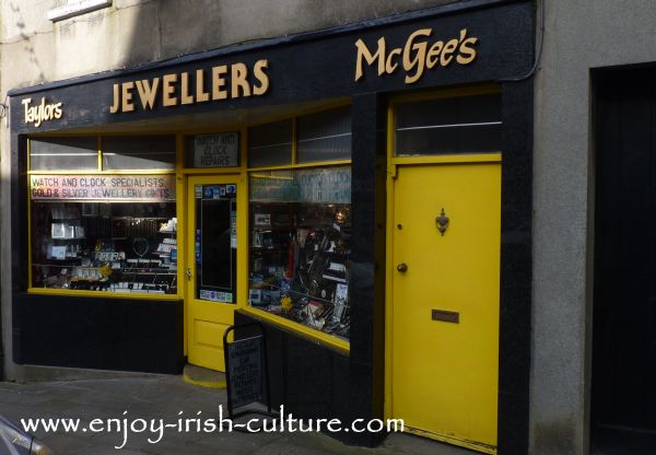 Mc Gee's Shop in Boyle town, County Roscommon, Ireland.