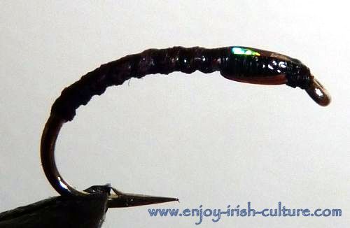 Irish fishing fly- an epoxy buzzer.