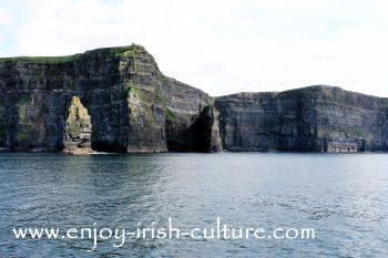 Cliffs of Moher, County Clare, Ireland.