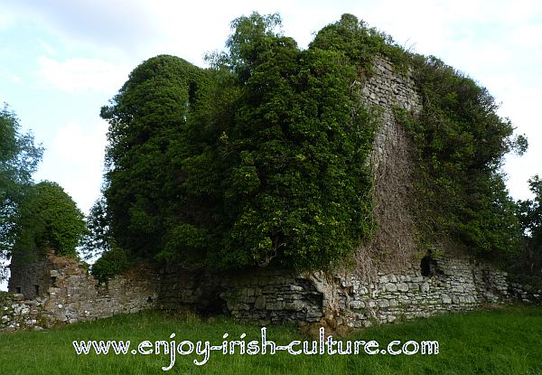 Ballycurrin Castle, County Mayo, Ireland.
