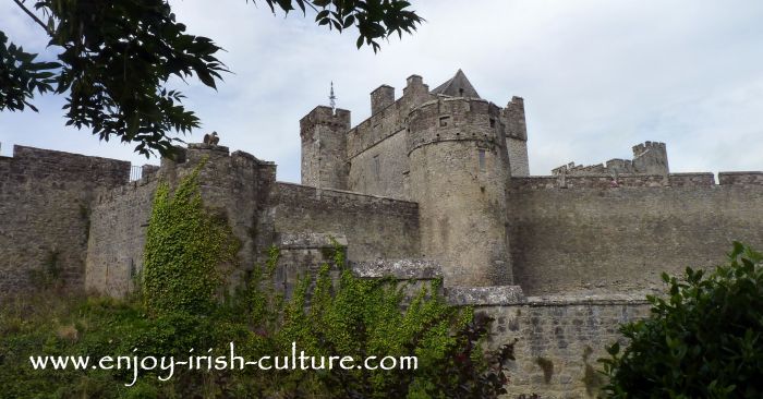 Cahir Castle, County Tipperary- one of the best preserved medieval castles in Ireland.