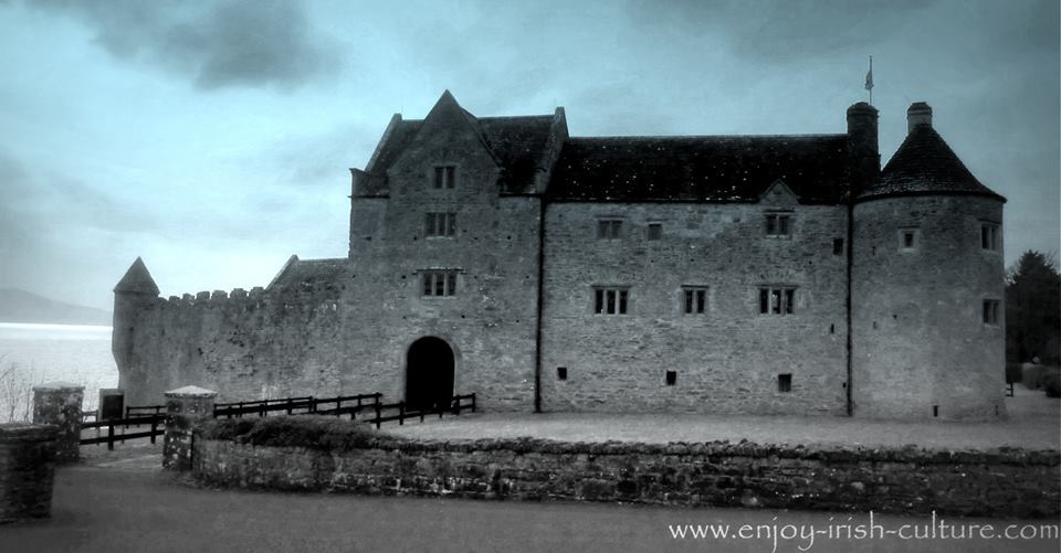 Parke's Castle, County Leitrim, Ireland.