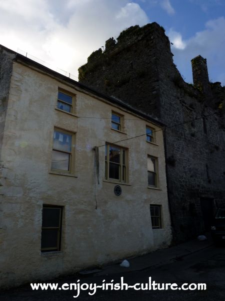 The 15th century Watergate House at Fethard, County Tipperary, Ireland.