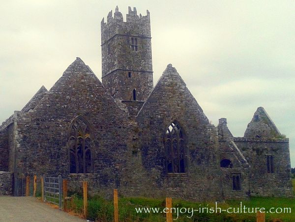 Ross Errilly Friary, County Galway, Ireland
