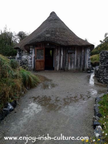 Brigid's Garden Roundhouse, Roscahill, County Galway, Ireland.