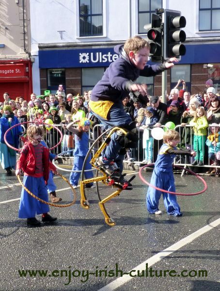 Paddy's Day in Galway, Ireland-Galway Community Circus