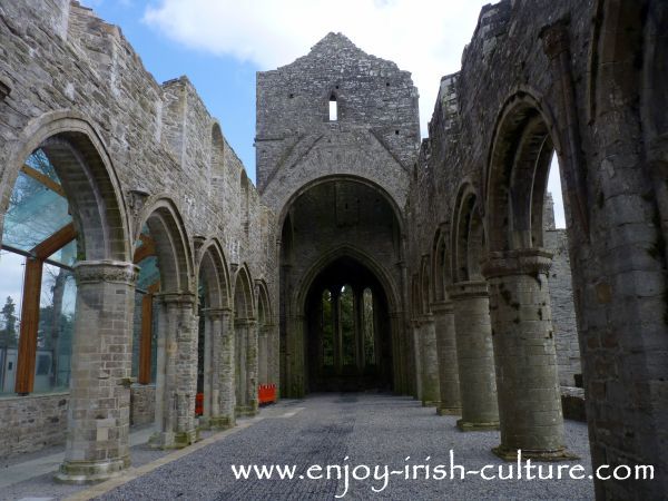 Abbey at Boyle, County Roscommon, Ireland- the church.