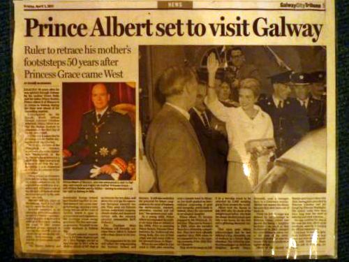 Prince Albert ordered wedding rings from Dillon's Jewellers on Quay Street, Galway, Ireland.