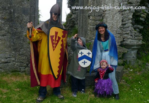 Athenry, Ireland, Heritage Centre medieval dress up