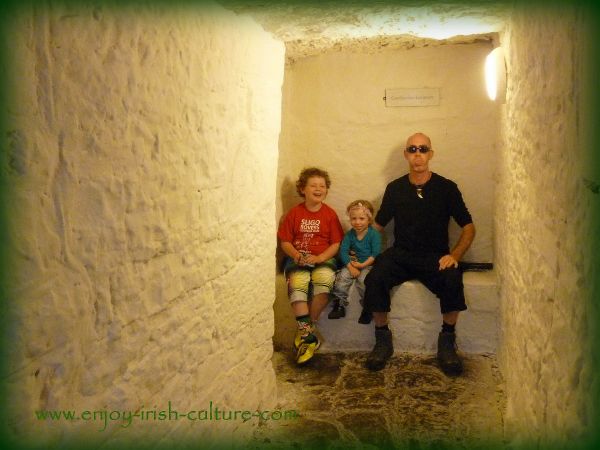 castles of Ireland, County Galway, garderobe