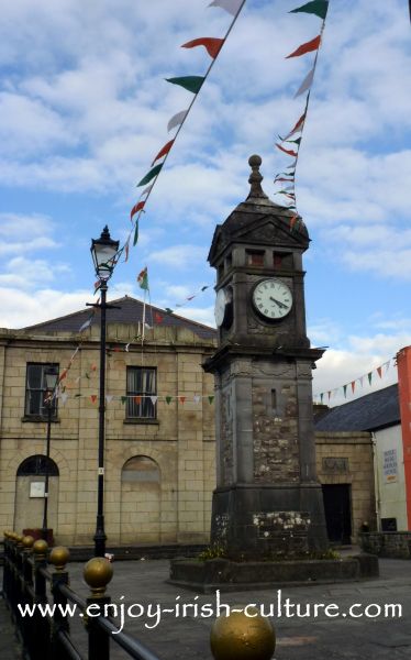 Boyle town, County Roscommon, clock tower