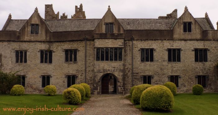 The Ormond Castle at Carrick on Suir, Tipperary, Ireland.