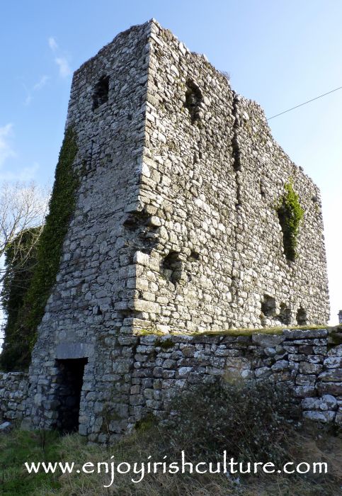 Annaghkeen Castle, County Galway, Ireland.