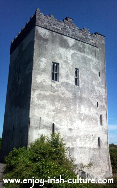 Ballindooley Castle, County Galway, Ireland.