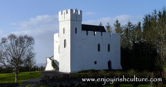 Cargin Castle, County Galway, Ireland.