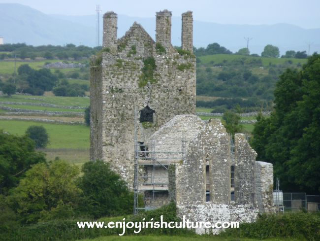 Kinlough Castle, County Galway, Ireland.