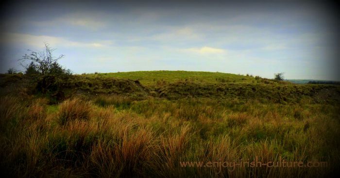 Rathnadarve fort at Tulsk, County Roscommon, Ireland was the scene of a major fight between two bulls in the Tain, a part of the Ulster Cycle.
