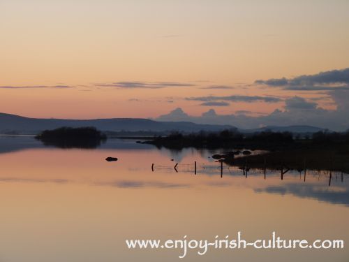 Lough Corrib at Annaghdown, County Galway, Ireland- an ideal location for fly fishing.