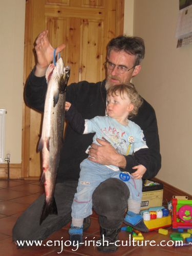 Introducing the next generation to the ways of the fisherman while they are young.