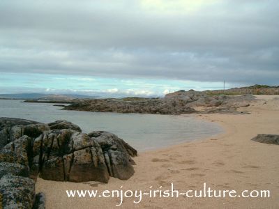 Carraroe Coral Beach, County Galway, Ireland.