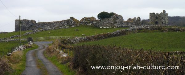 Moygara Castle, County Sligo, Ireland.