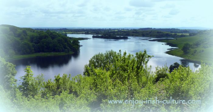 View across the lake.