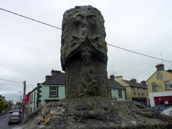 The medieval market cross at Athenry, County Galway, Ireland- the only market cross in the country still left in its' original location.