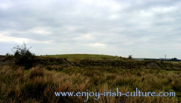 The ancient fort of Rathnadarve at ancient Ireland's Rathcroghan Royal Site at Tulsk, County Roscommon, Ireland.