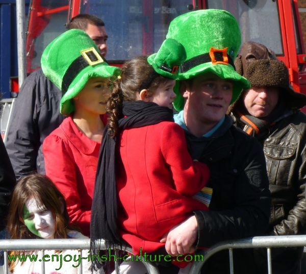 Paddy's Day in Galway, Ireland- a brief moment of sunshine