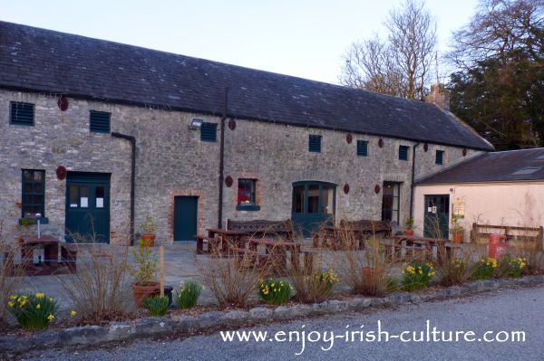 The cafe is housed in a former stables.